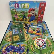 The Game of Life: Super Mario Edition Board Game 100% Complete For Kids Age 8+