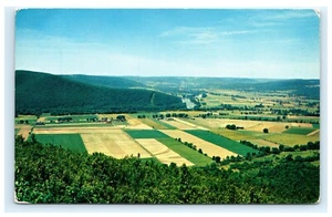Harris Hill Upstate NY New York Fruchtbares Tal gleiten Hauptstadt Postkarte E1 - Bild 1 von 2