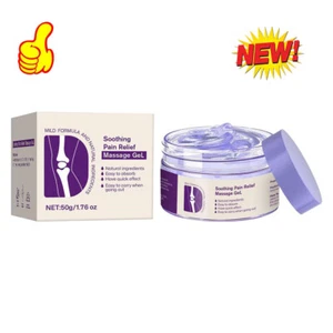 50g Joint Pain Gel Purple Gel, Soothes Knees, Lumbar, Neck, Hands, and Feet Hot - Picture 1 of 12