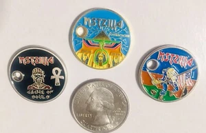 3er Set IRON MAIDEN Artwork inspiriert Extagz persönliche Tags - Bild 1 von 4