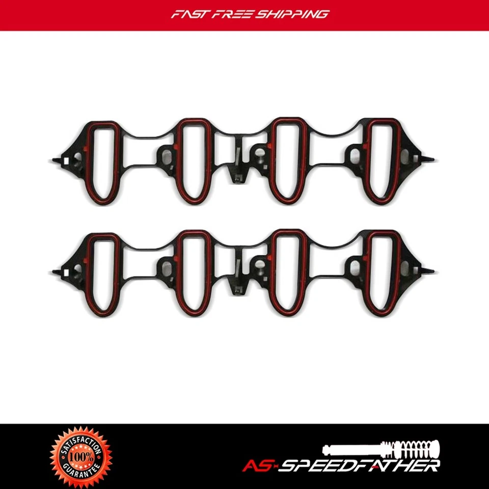 Se adapta a Chevrolet Express 1500 2003-2014 5,3 L (2) juntas de colector de admisión nuevas Foto 1 de 1