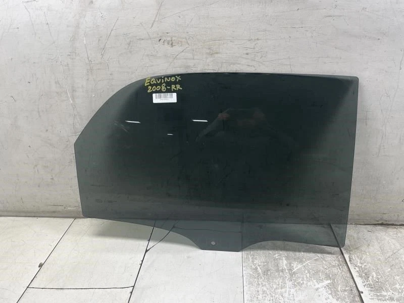 2008 CHEVROLET EQUINOX LT REAR RIGHT PASSENGER SIDE DOOR WINDOW GLASS OEM+ — 第 1/4 张图片