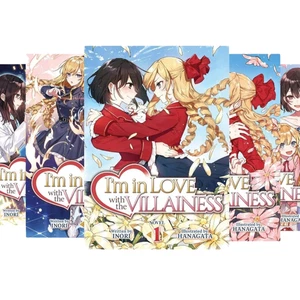 I’m in Love with the Villainess - Light Novel Vol 1 - Vol 7 set completo inglese - Foto 1 di 8