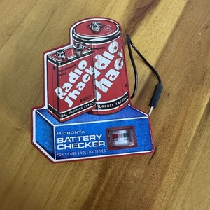 Vintage Radio Shack Micronta Battery Checker Tester 1.9 - 9V Batt - Tested - Picture 1 of 5