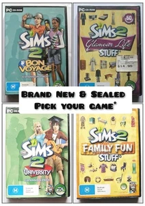 BRAND NEW - 4x The Sims 2 - PC Games - Video Game PC CD-ROM - Picture 1 of 9