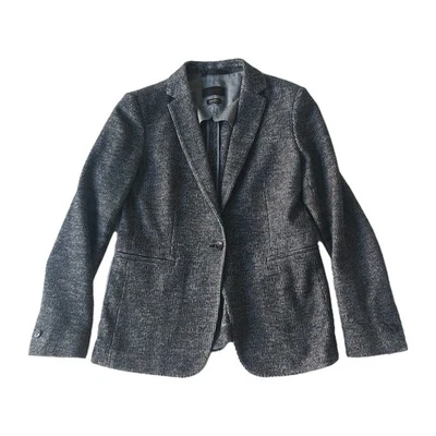 Blazer Massimo Dutti Mujer 36 Corto Lana Algodón Diente de Perro Negro Blanco Chaqueta  Foto 1 de 4