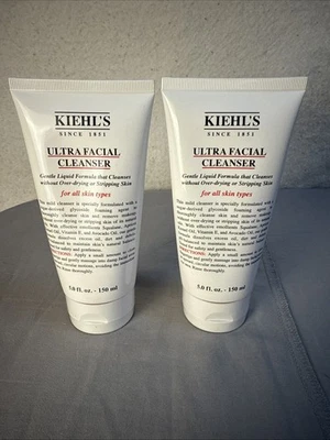 Kiehl's Ultra Facial Cleanser Set of 2 Full Size 5oz New for Most Skin Types - Image 1 of 4