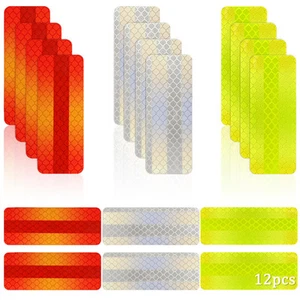 Reflective Stickers Reflective Tape Outdoor Waterproof Safety Reflective Tape... - Picture 1 of 6