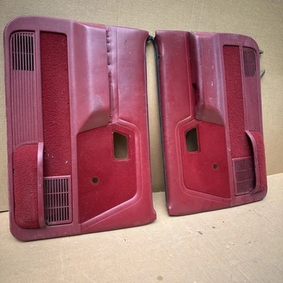 Ford Bronco II 1989 1992 2 paneles de puerta manuales rojos Ranger Foto 1 de 4