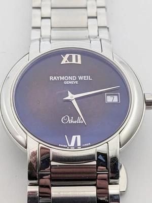 Reloj suizo de cuarzo Raymond Weil Othello 2311 37 mm. Como nuevo. Caja, etiquetas y libros. Foto 1 de 4