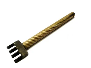 Osborne No. 494D Diagonal THONGING CHISEL 4 PRONG - Leather Preparation Tool - Picture 1 of 1