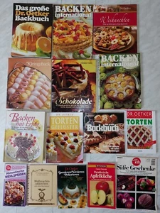 15 Backbücher Dr. Oetker Chr. France Torten Weihnachten Schokolade Mehlspeisen.. - Bild 1 von 5