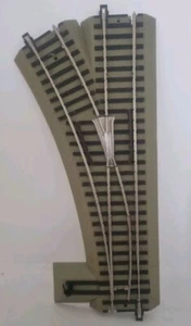 LIONEL S GAUGE R20 LEFT HAND POINT MANUAL SWITCH AMERICAN FLYER TRAINS FASTRACK - Picture 1 of 5