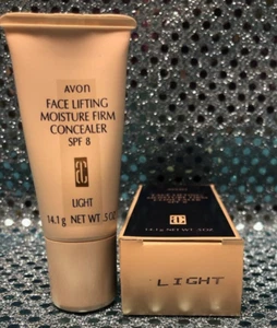 AVON FACE LIFTING MOISTURE FIRM CONCEALER, SPF 8, LIGHT, NEW OLD STOCK - Picture 1 of 2