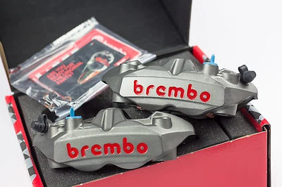 BREMBO M4 108mm Forged Radial Monoblock Calipers with Brake Pads - 220A39710 - Image 1 of 4