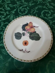  Queen's  Hookers Fruit Salad Plate APRICOT 8 3/4" EUC - Picture 1 of 4