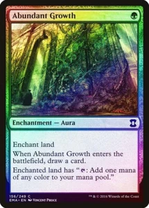 Abundant Growth FOIL Eternal Masters NM Green Common MAGIC MTG - Picture 1 of 1