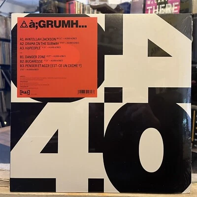 [EDM/EBM/INDUSTRIAL]~SEALED LP~A;GRUMPH~à;GRUMH~[PIAS]~40~[2023~COMPILATION]~EUR - Image 1 of 2