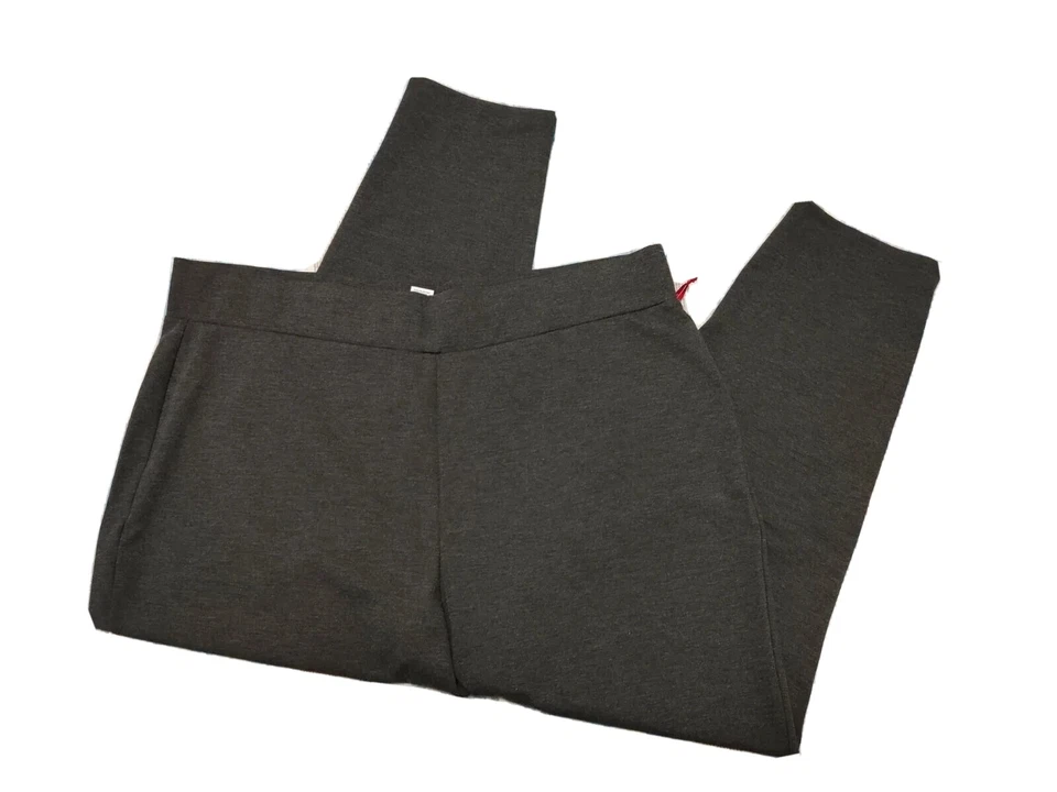 Ruby Road Womens Plus 3X Pants Dark Gray Soft Comfy Pull On W44 Inseam 29" - Image 1 of 3