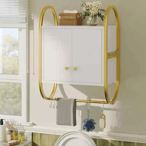 Wall-Mounted Bathroom Cabinet Storage over Toilet, Medicine Cabinet, Kitchen Cab - Picture 1 of 10