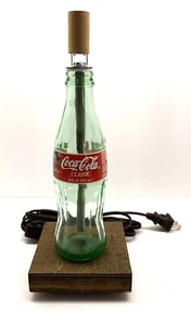 Dale Earnhardt Edition Classic Coca-Cola Table Desk LAMP Bar Lounge Decor Party - Picture 1 of 4