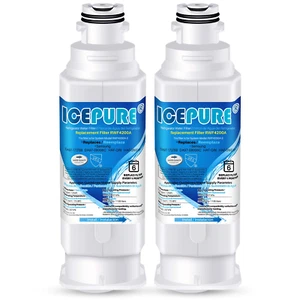 2 Pack Fit For Samsung DA97-17376B HAF-QIN/EXP Refrigerator Water Filter Icepure - Picture 1 of 8