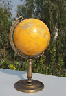 Nautical Decor Table Top World Map Replica Vintage Table Globe Antique Finish