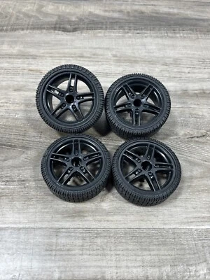 New Bright (1:12) Glow FX Camaro GT4.R Battery Radio Control Black Wheels Only - Image 1 of 4