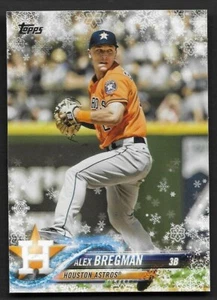 2018 Topps Holiday Snowflake #HMW66 Alex Bregman Houston Astros - Picture 1 of 1