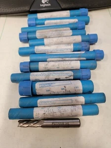 Menge 3 HSS SCHAFTFRÄSER, 5/16", 4 FL 3/8" SCHAFT 0,75" LOC 2-1/16" OAL LHC (K316) - Bild 1 von 4