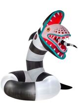 Gemmy 10 ft. Pre-Lit Inflatable Animated Sand Worm