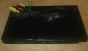 Parts Only Untested Sony PlayStation 2 PS2 Slim Console Only SCPH-77001 Black 
