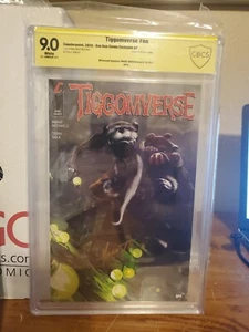 Tiggomverse Boo Koo Comix Exclusive AP4 Graded 9.0 Signed By Marat Mychaels - Picture 1 of 2