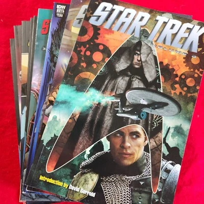 Star trek Graphic Novels Lot of 9 Vol 3, 8, Countdown, Spock Reflections.. - Image 1 of 4
