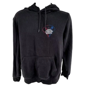 MLB World Tour London Series Hoodie Cubs Cardinals 2023 Size M Black - Picture 1 of 9