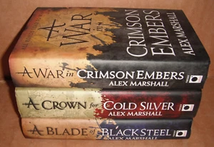 The Crimson Empire Vol. 1,2,3 by Alex Marshall Hardcover - Picture 1 of 3