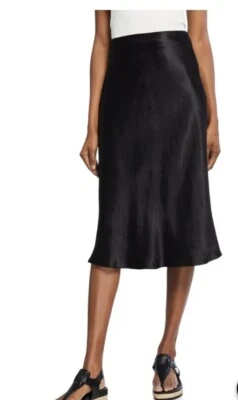 Falda midi sin cordones de satén Bailey 44. Talla S  Foto 1 de 4