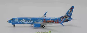 1:400 JC Wings Alaska Airlines B 737-800 N537AS 87641 EW4738009 Airplane Model - Picture 1 of 1