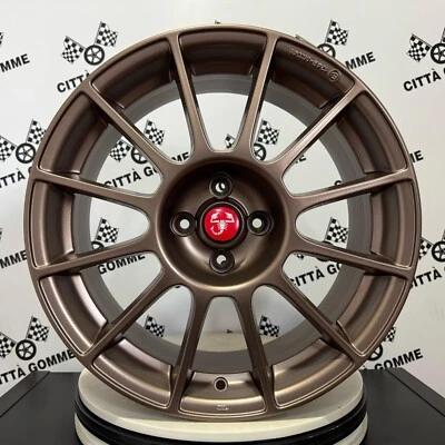 Cerchi in lega DEDICATI ABARTH 500 da 17" NUOVI DEDICA ESSEESSE BRONZO - Bild 1 von 4