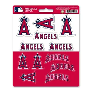 NEW DESIGN Los Angeles Angels - Set Of 12 Sticker Sheet - Picture 1 of 1