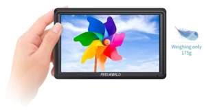 FEELWORLD S55 5.5 inch Camera DSLR Field Video Monitor HD 1280x720 IPS 4K HDMI - Picture 1 of 12
