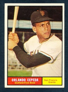 1961 TOPPS Baseball #435 ORLANDO CEPEDA EXMT - Foto 1 di 2