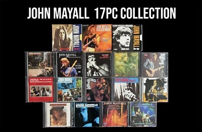 JOHN MAYALL RARE OOP COLLECTION ERIC CLAPTON CREAM Box Set 1 Owner Lot Set CD Foto 1 de 4