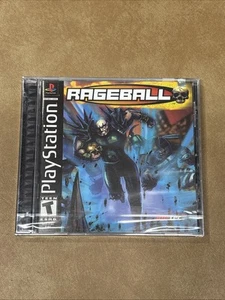 Rageball PlayStation, 2002 PS1 Black Label New Sealed Rare Game Rage Ball - Picture 1 of 2