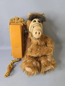 Vintage The Alf Phone 1988 Plush Corded Button Telephone Alien Productions 618S - Picture 1 of 14