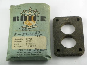 1950-1952 Buick Special Super 1953 Special NOS carb base gasket 1338267 - Picture 1 of 2