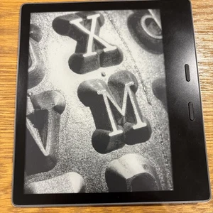 Kindle Oasis 10th Generation 2019 Waterproof, 8GB, Wi-Fi, Graphite - Picture 1 of 2