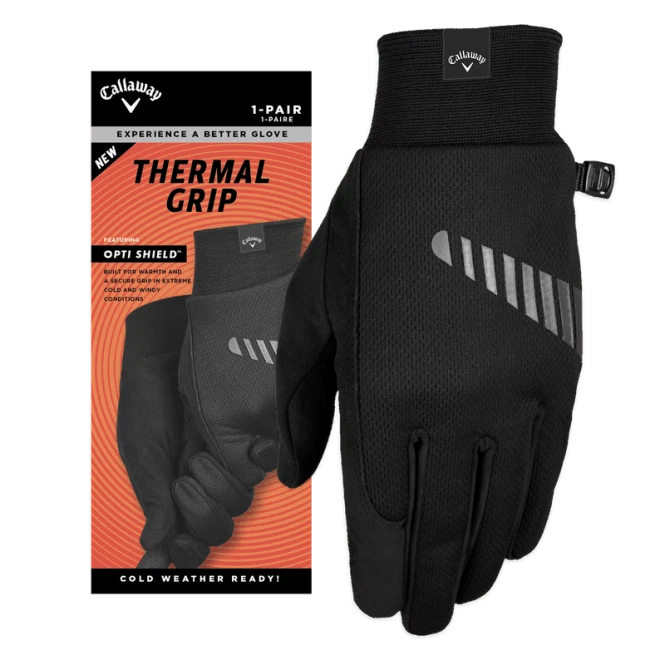 Callaway Thermal Golf Gloves Black Pair - Womens - Image 1 of 1