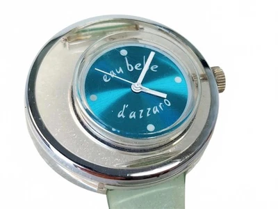 Relógio feminino Azzaro China Eau Belle bolha de água transparente - Imagem 1 de 4