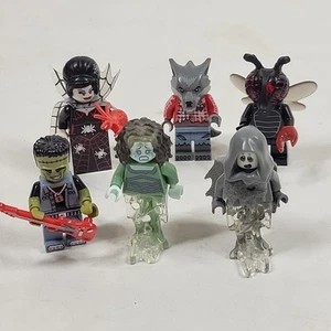 Lego Monster Minifigure Halloween Lot Of 6 71010 Series 14 Rocker Wolfman Fly - Bild 1 von 9